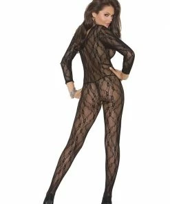 Elegant Moments USA Long Sleeve Body Stocking