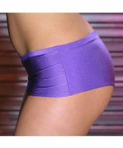 J Freemans Purple Ladies Boy Shorts Lingerie