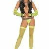 Elegant Moments USA Neon Green Stockings