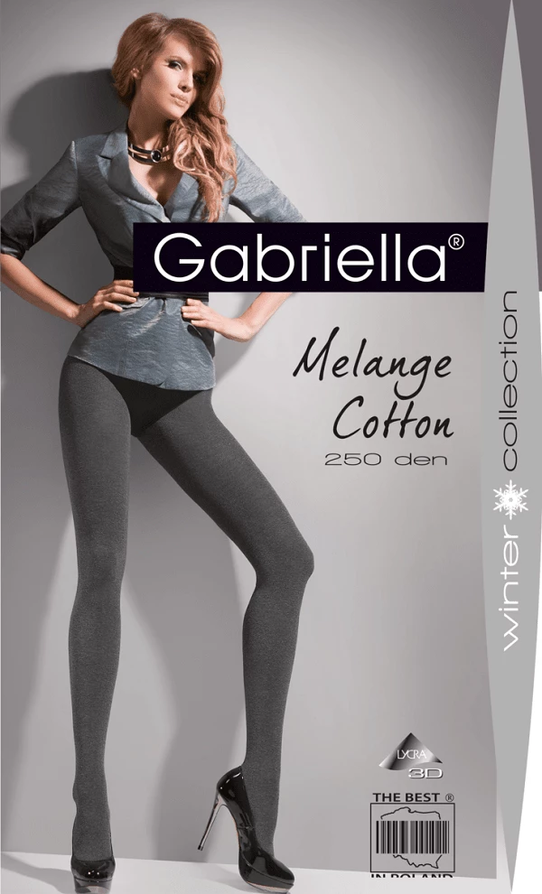 Gabriella 250 Denier Cotton Tights Hosiery 3 Gabriella 250 Denier Cotton Tights Hosiery