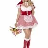 Smiffys Costumes Plus Size Little Red Riding Hood Costume