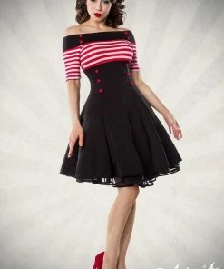 Belsira Off The Shoulder Vintage Dress