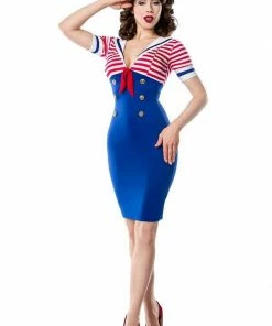 Belsira Dresses Navy Dress 50003