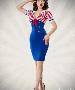 Belsira Dresses Navy Dress 50003