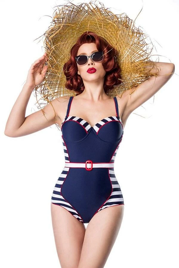 Belsira Swimsuit With Belt 50037 5 Belsira Swimsuit With Belt 50037