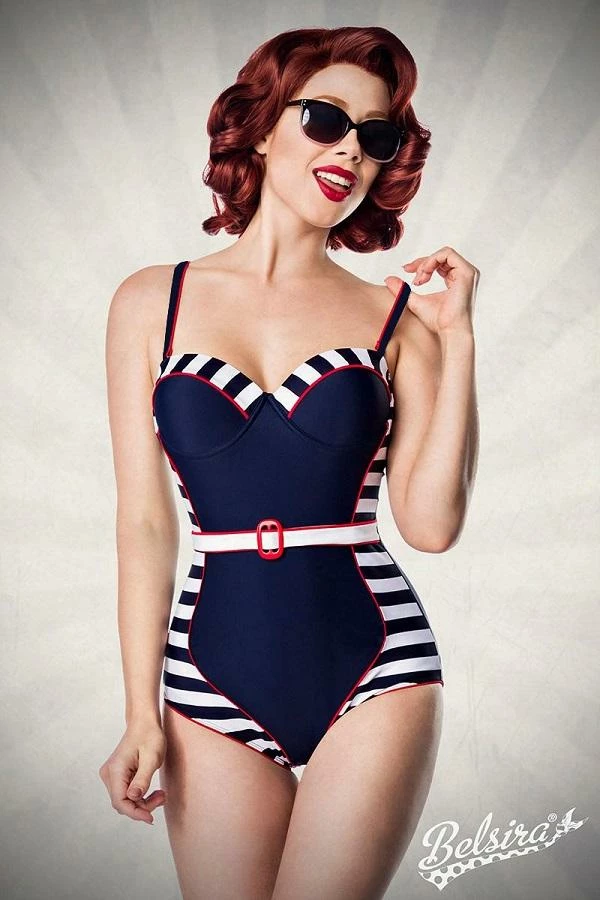 Belsira Swimsuit With Belt 50037 3 Belsira Swimsuit With Belt 50037