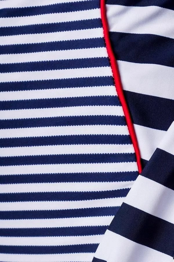 Belsira Striped Retro Swimsuit 6 Belsira Striped Retro Swimsuit