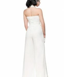 Belsira Clothing White Vintage Jumpsuit