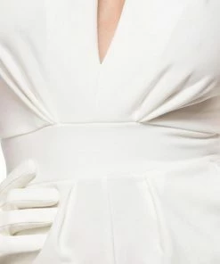 Belsira Clothing White Vintage Jumpsuit 8 Belsira Clothing White Vintage Jumpsuit