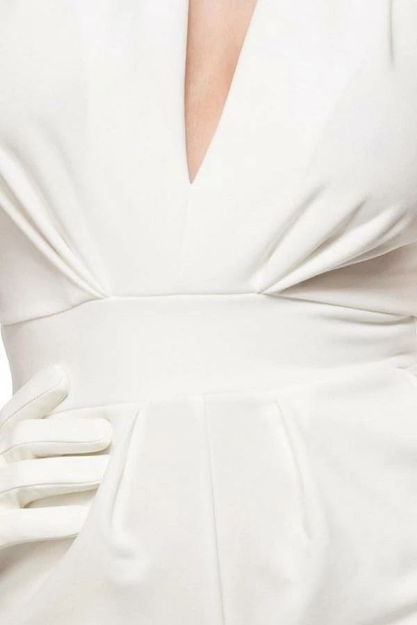 Belsira Clothing White Vintage Jumpsuit 5 Belsira Clothing White Vintage Jumpsuit