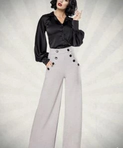 Belsira Clothing Marlene Trousers Grey