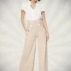Belsira Marlene Trousers Beige