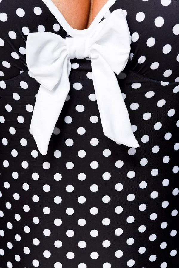 Belsira Plus Size Vintage Halter Pinup Swimsuit 5 Belsira Plus Size Vintage Halter Pinup Swimsuit