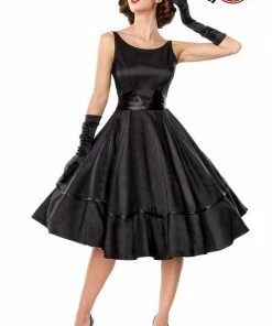 Belsira Clothing Vintage Satin Dress