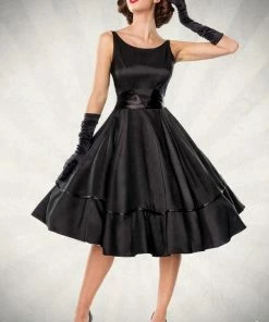 Belsira Clothing Vintage Satin Dress