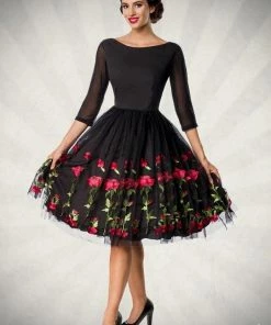 Belsira Rose Swing Dress Clothing