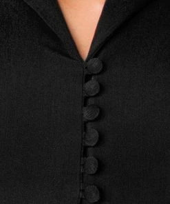 Belsira Clothing Swing Dress With Button