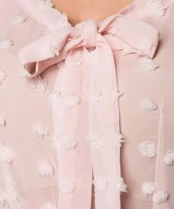Belsira Clothing Vintage Transparent Blouse Pink 8 Belsira Clothing Vintage Transparent Blouse Pink