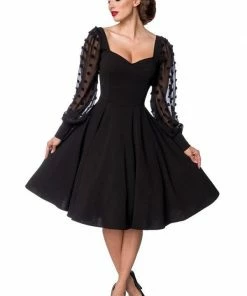 Belsira Plus Size Black Swing Dress 50202 12 Belsira Plus Size Black Swing Dress 50202