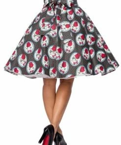 Belsira Roses Vintage Skirt Clothing