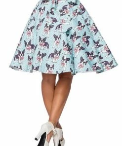 Belsira Printed Vintage Skirt