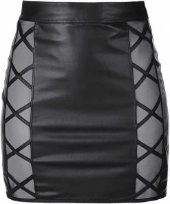 Axami Lingerie Latex Skirt V-9329 Clothing