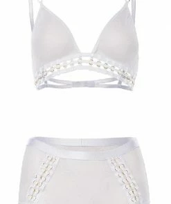 Me Seduce White Lingerie Set Gloria