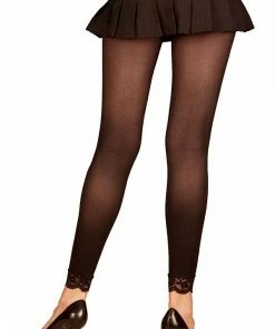 Elegant Moments USA Black Leggings EM 1517