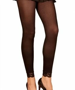 Elegant Moments USA Black Leggings EM 1517