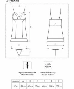 Livco Corsetti Lingerie Nightdress Aliora