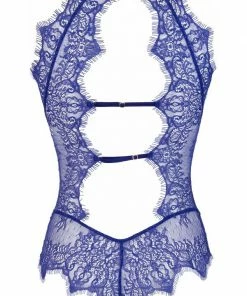 Axami Lingerie Sheer Lace Teddy V-9600 10 Axami Lingerie Sheer Lace Teddy V-9600