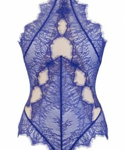 Axami Lingerie Sheer Lace Teddy V-9600 11 Axami Lingerie Sheer Lace Teddy V-9600