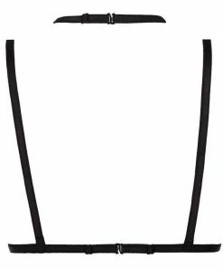 Axami Lingerie Bras Black Harness Bra V-8116