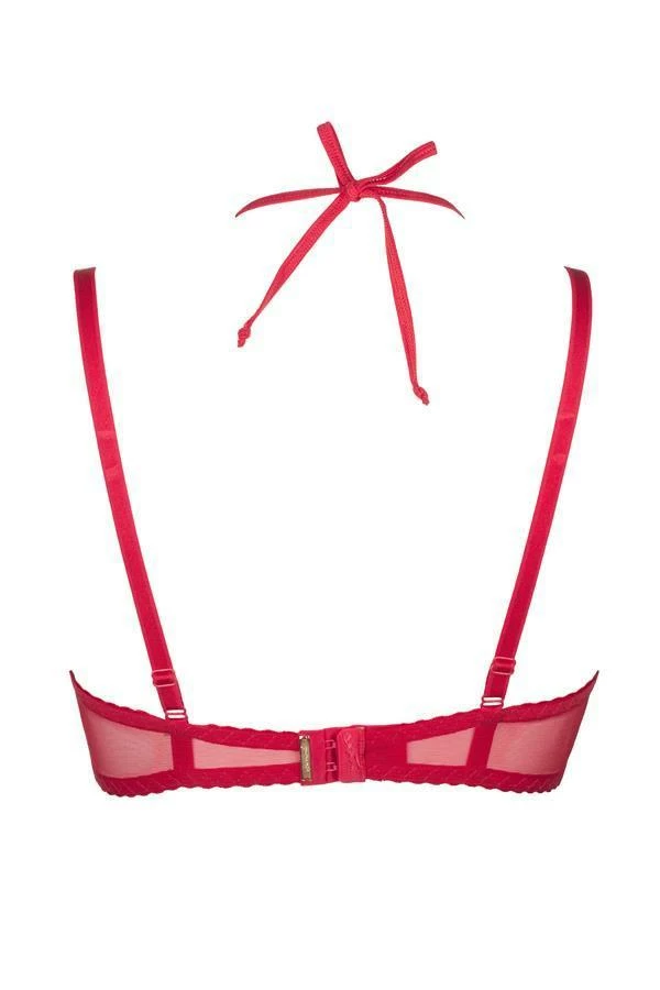 Axami Lingerie Bra V-6481 Rouge 7 Axami Lingerie Bra V-6481 Rouge
