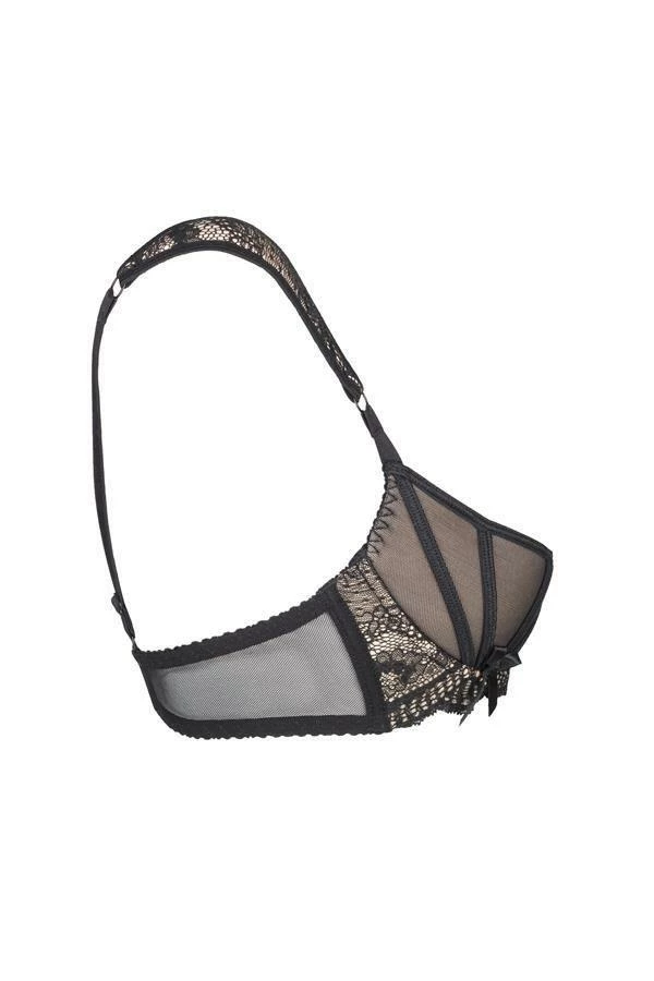 Axami Lingerie Bra V-6541 Grafite 5 Axami Lingerie Bra V-6541 Grafite