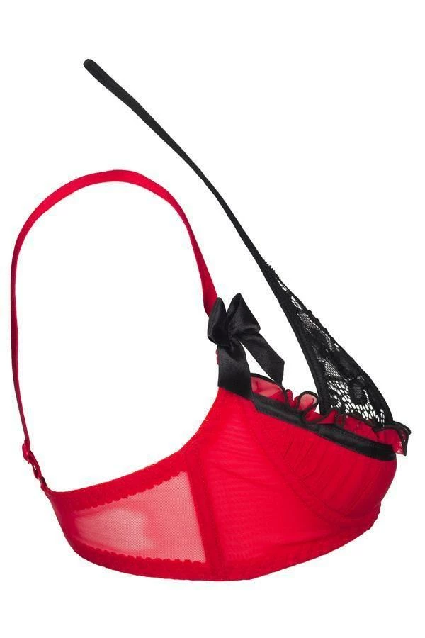 Axami Lingerie Bra V-6561 Rot 7 Axami Lingerie Bra V-6561 Rot