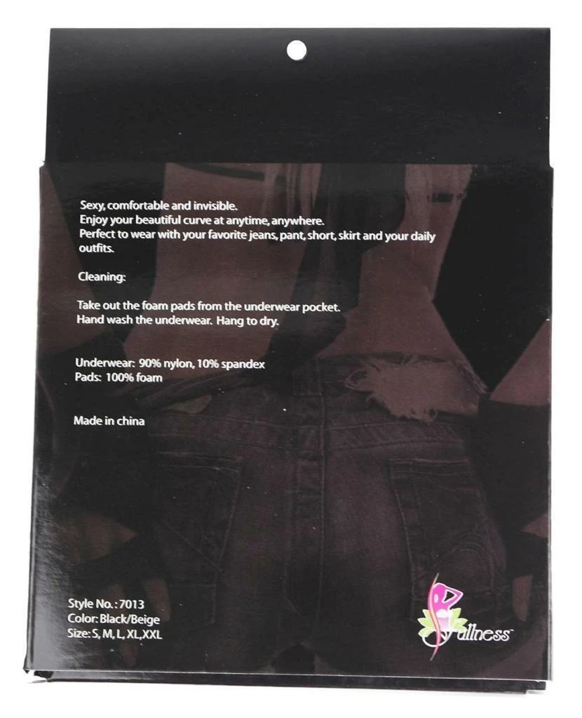 Beauty Search Shapewear Lingerie Butt Booster Panty Super Low Rise 9 Beauty Search Shapewear Lingerie Butt Booster Panty Super Low Rise