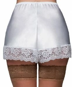 Nylon Dreams White Cami Knickers