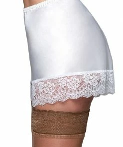 Nylon Dreams White Cami Knickers