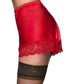 Nylon Dreams Lingerie Red Cami Knickers