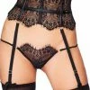 7 Th Heaven Lingerie Garter Belt And Stockings Campana