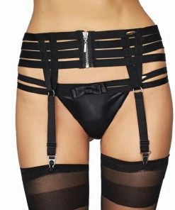 7 Th Heaven Lingerie Multi Strap Garter Belt Colina