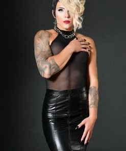 Patrice Catanzaro France Mme Catherine Mesh Top