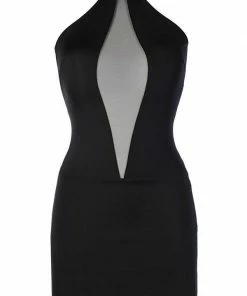 Axami Lingerie Dresses Black Dress V-9269 9 Axami Lingerie Dresses Black Dress V-9269