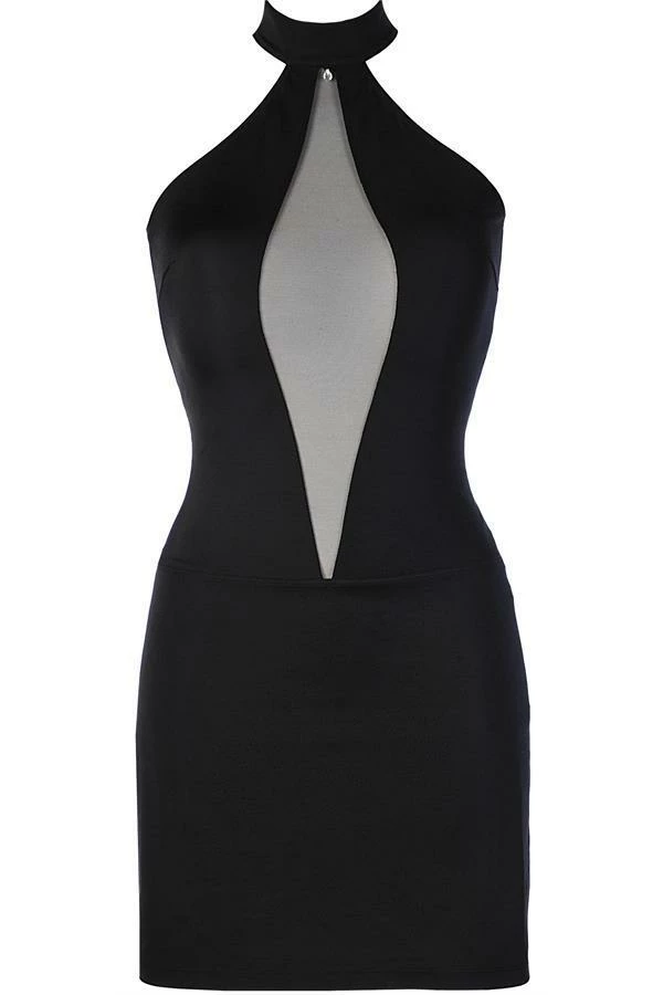 Axami Lingerie Dresses Black Dress V-9269 5 Axami Lingerie Dresses Black Dress V-9269