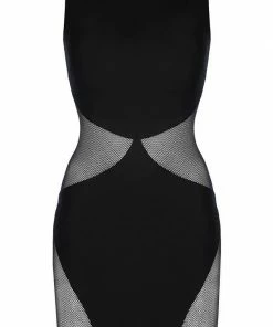 Axami Lingerie Clothing Black Dress V-9279
