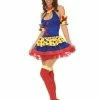 Elegant Moments USA Costumes Clown Inspired Fancy Dress Costume
