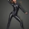 Noir Handmade Poland Power Wet-look Cat-suit F162