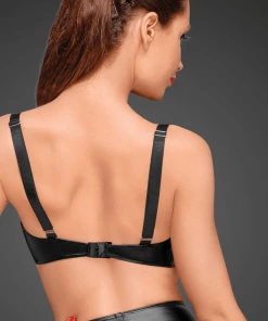 Noir Handmade Poland Power Wet-look Bra F174 Bras