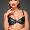 Noir Handmade Poland Power Wet-look Bra F174 Bras